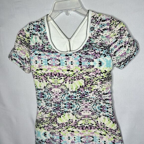 Talulah Sky Full Of Stars Short Sleeve Bodycon Dress. Size Medium. - Picture 6 of 10